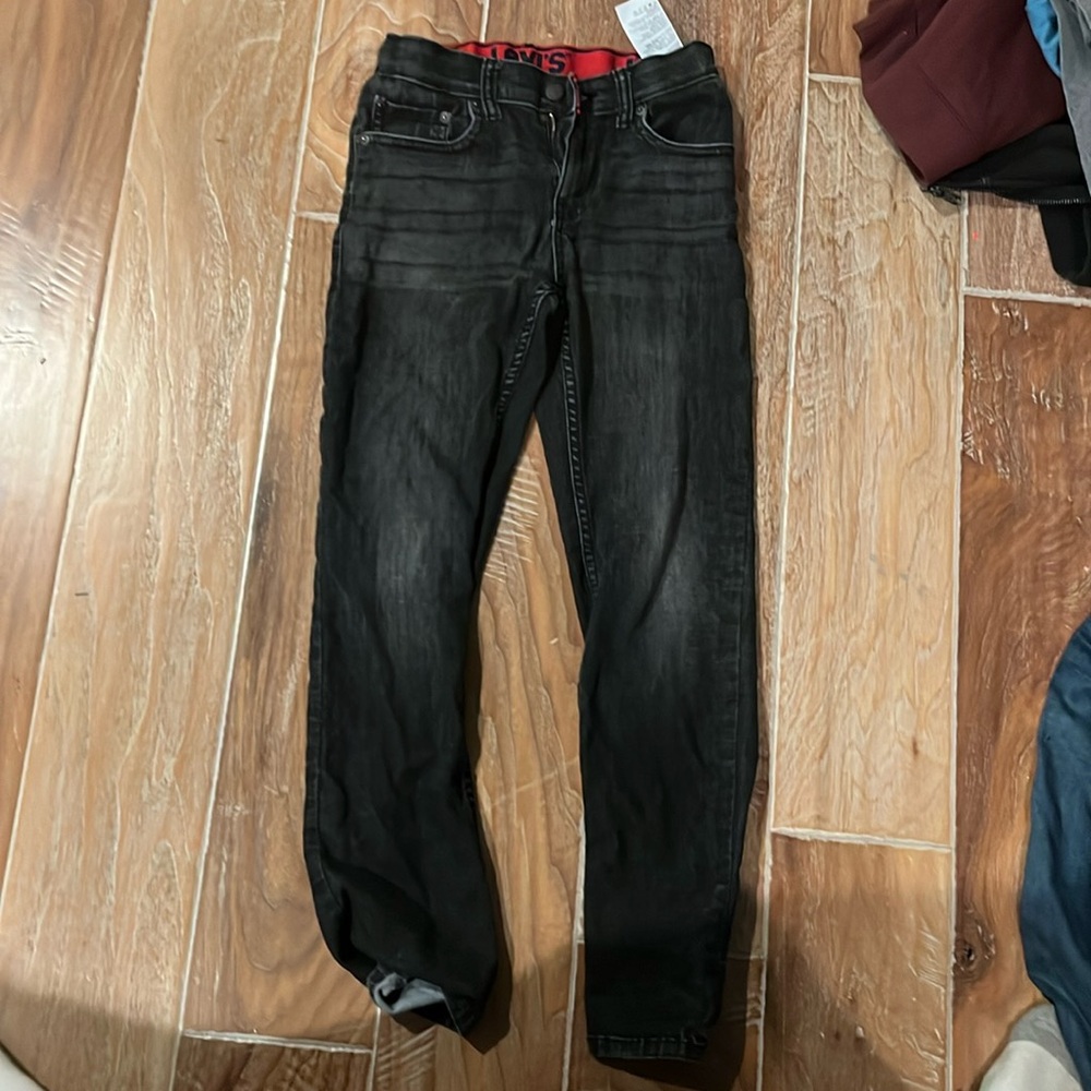 Levi’s 511’s Black Jeans 12 Reg 26W 27L